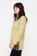 Wool Patch Sweater