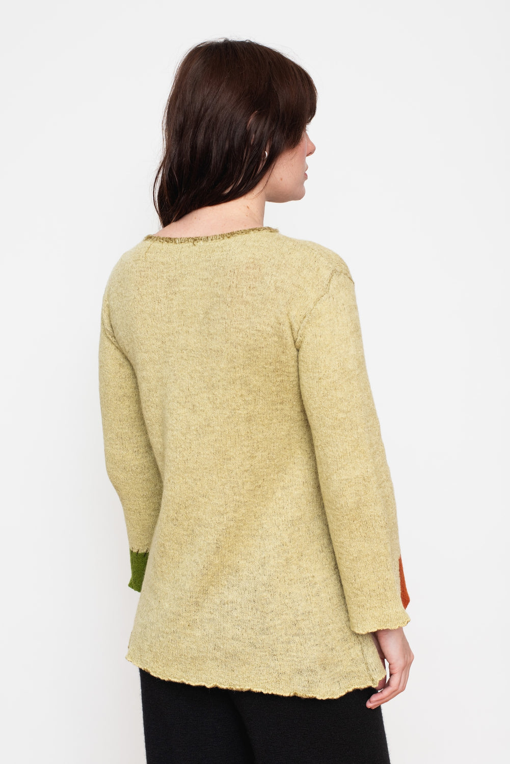 Wool Patch Sweater