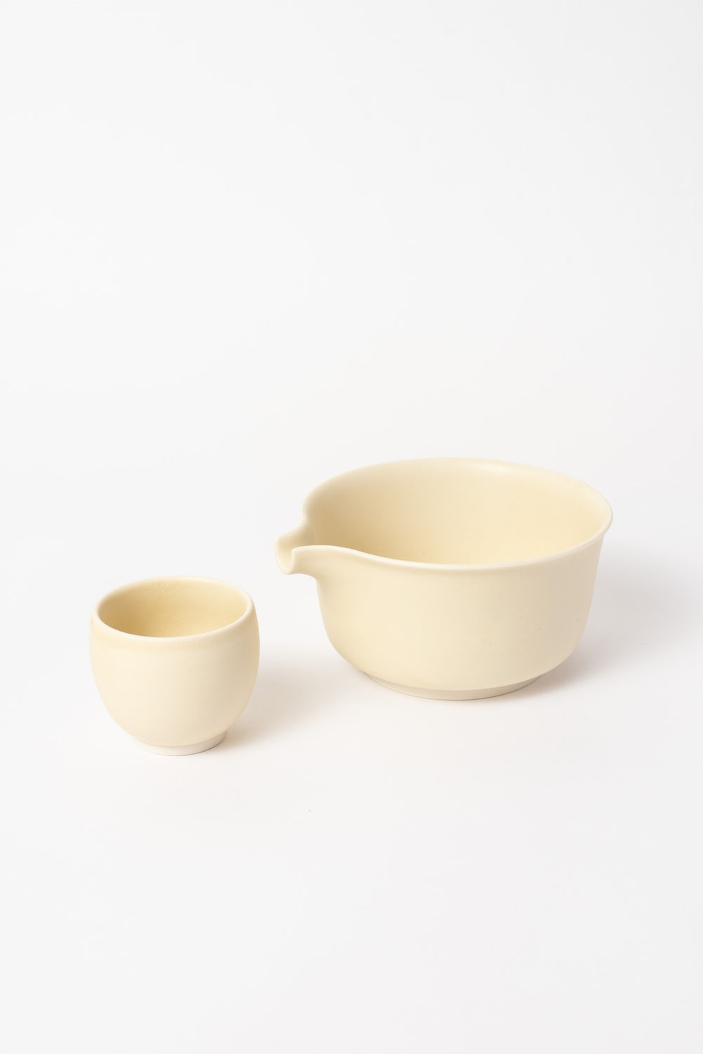 SUSUMU Matcha Lipped Bowl