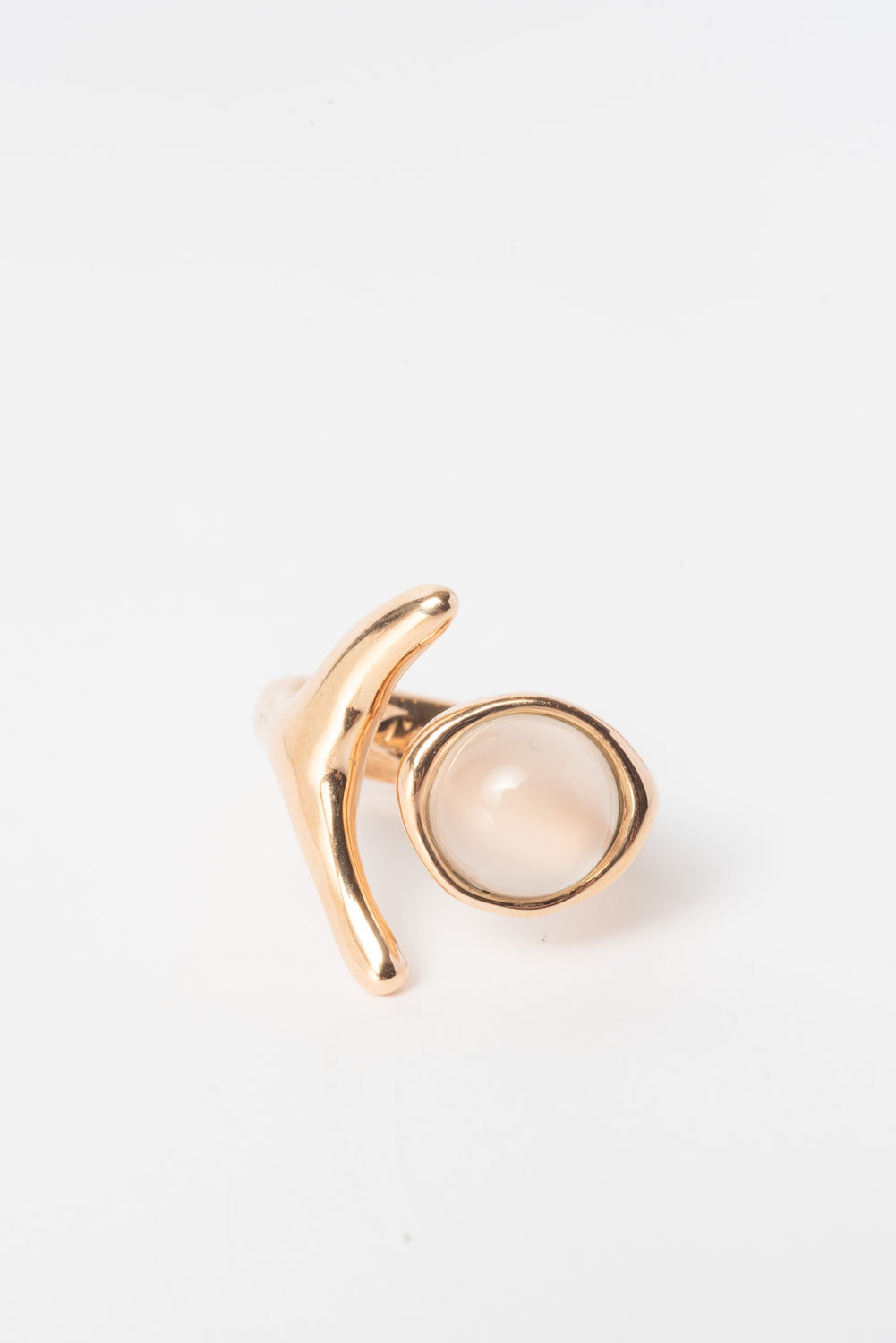 PESCECODA Ring with Moonstone