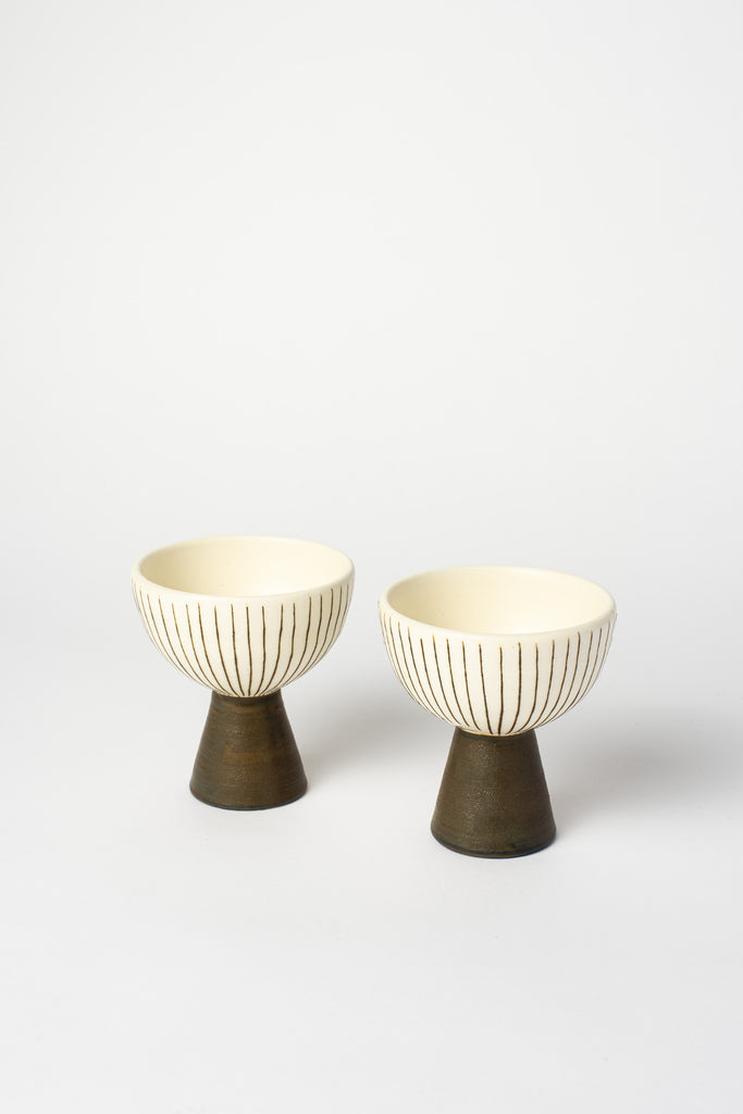 Set of Two Dessert Cups