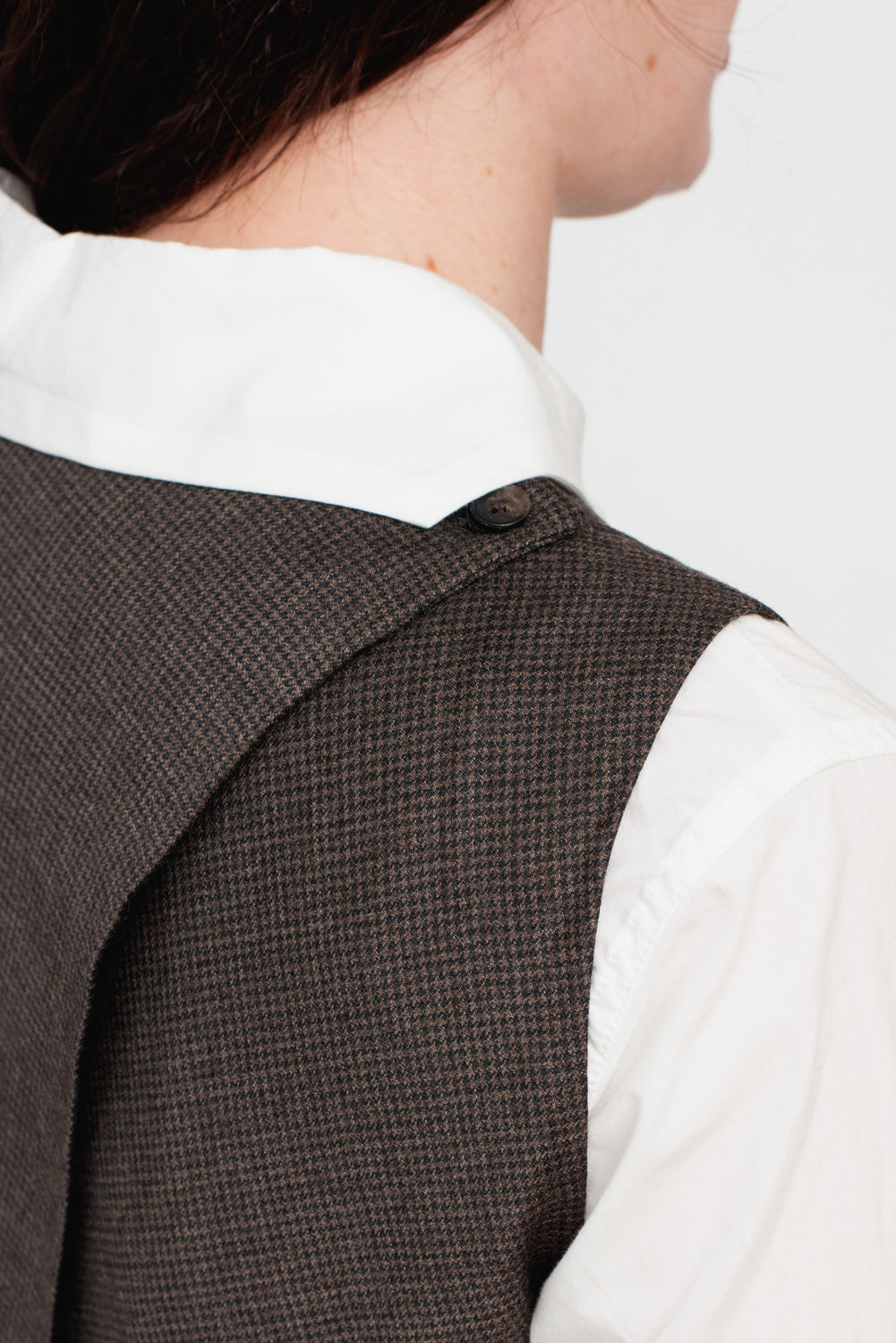 Envelope Top Brown Check