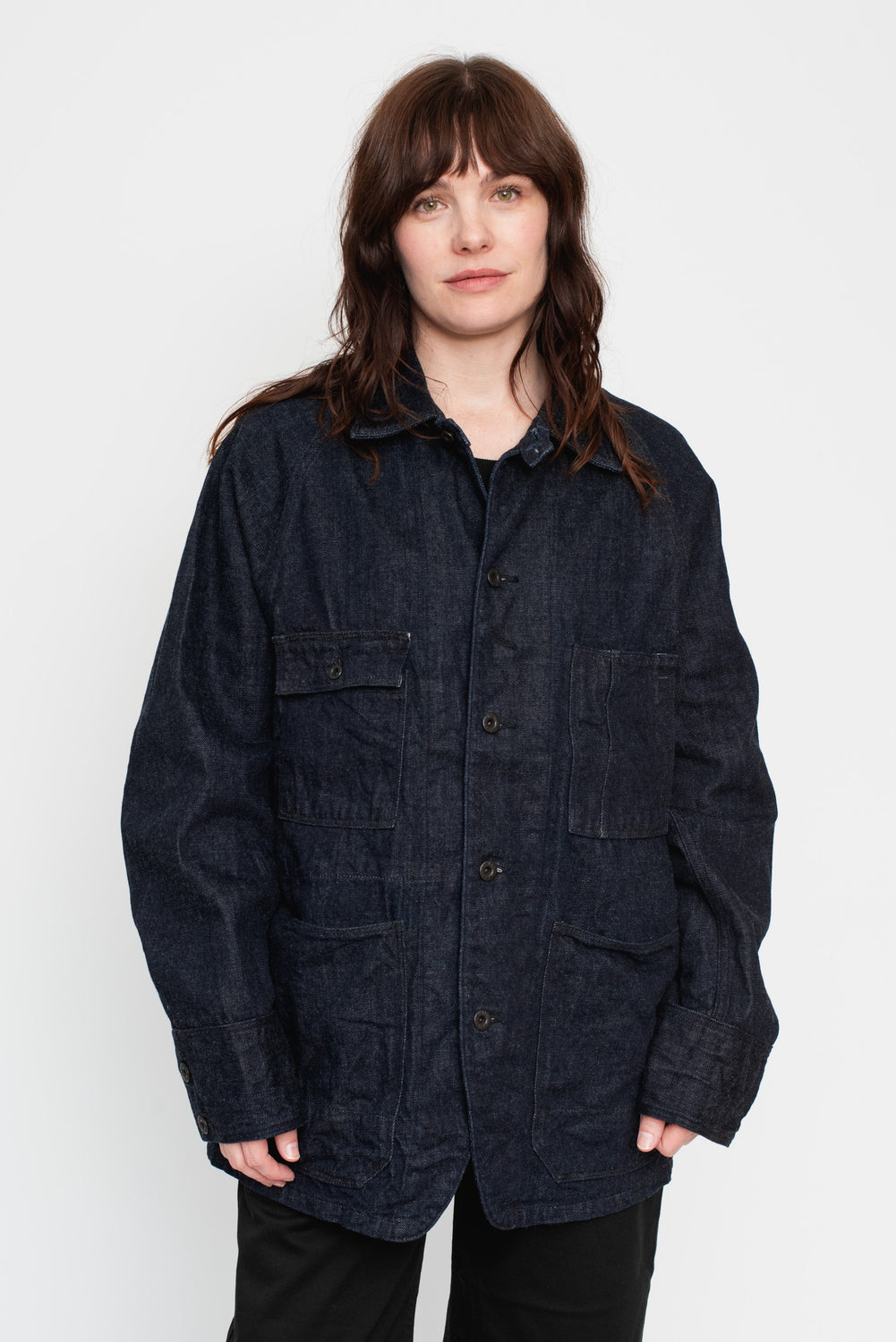 12oz Denim CACTUS Coverall (BLK-Thread ver.)