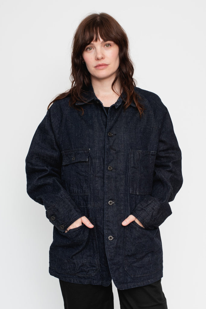 12oz Denim CACTUS Coverall (BLK-Thread ver.)