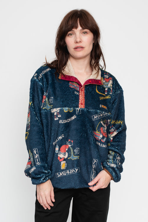 KOUNTRY CALENDAR Fleece Pullover – Moth