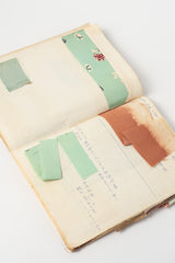 Mid-20th-century Japanese Textile Design and Dye-sampling Workbook