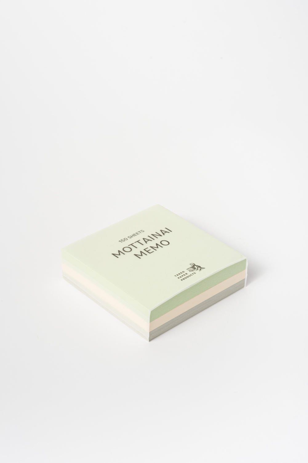 Mottainai Memo Block Light Green