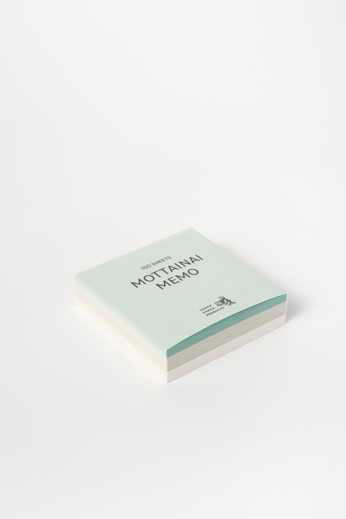 Mottainai Memo Block Blue