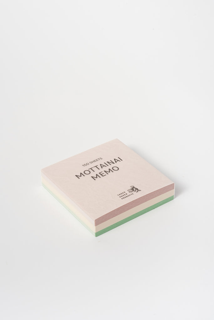Mottainai Memo Block Pink