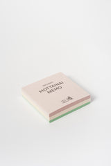 Mottainai Memo Block Pink