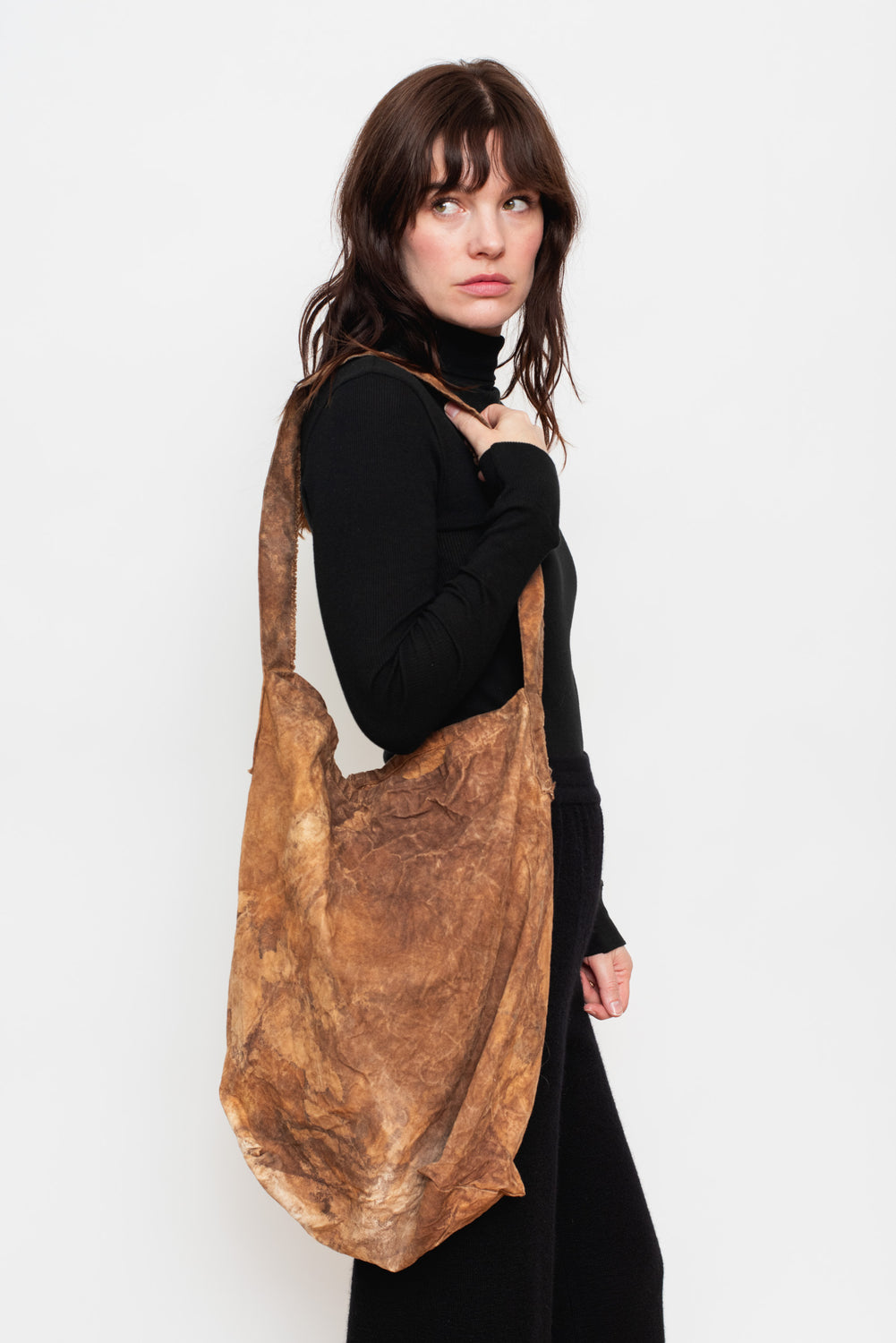 Kakishibu Dyed Shoulder Bag B