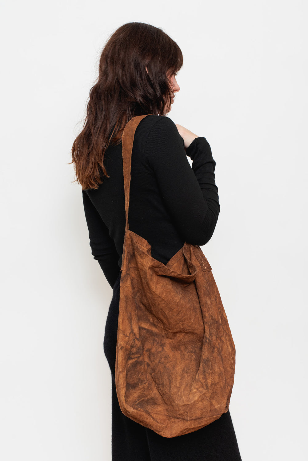 Kakishibu Dyed Shoulder Bag A