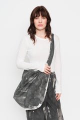 Large Sumi Ink Dyed Bag