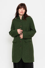 Gently Used Hannoh Green Wool Coat