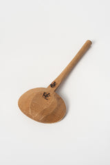 Vintage Large Japanese Wood Ladle