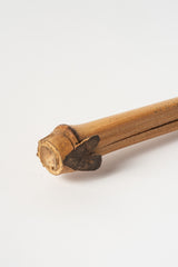 Vintage Handmade Bamboo Handled Utility Knife