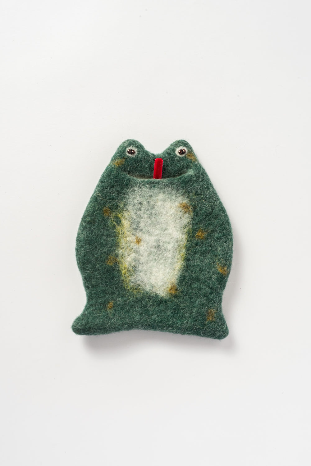 Felt Frog Pouch