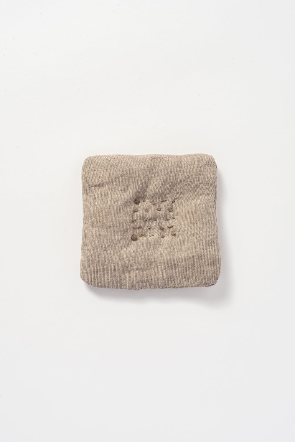 Set of Two Handdyed and Sewn Coasters