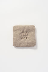 Set of Two Handdyed and Sewn Coasters