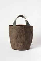 Persimmon Dyed Collage Mini Tote Bag