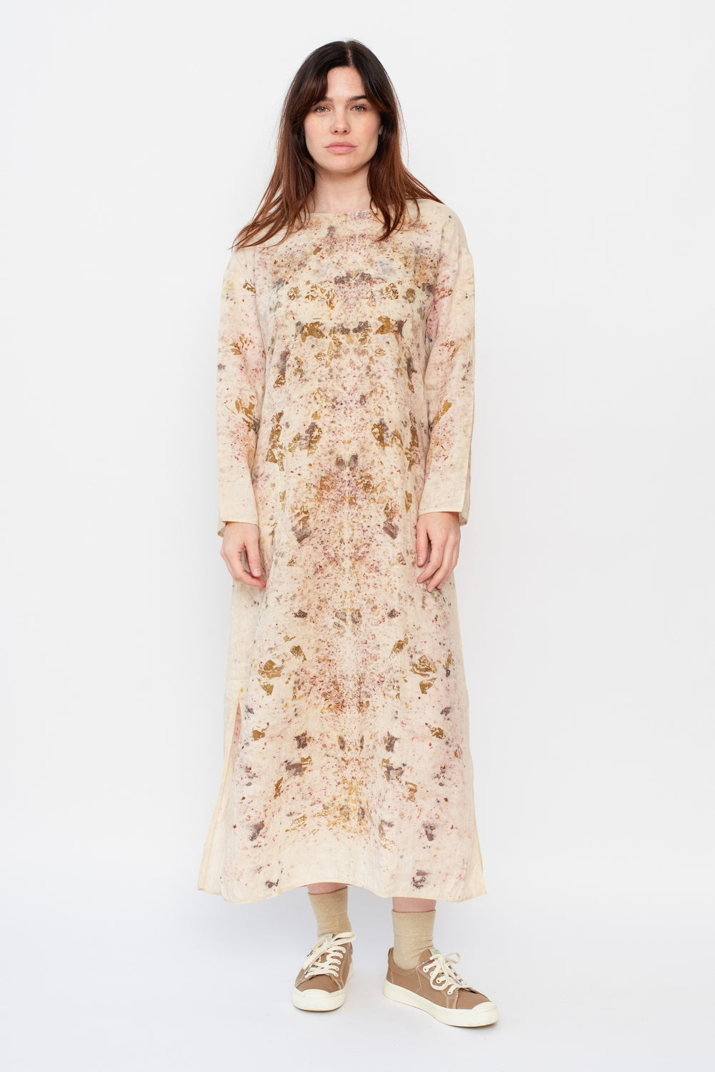 Kaftan Dress with Botanical Dye