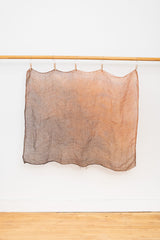 Naturallly Dyed Linen Gauze Hanging