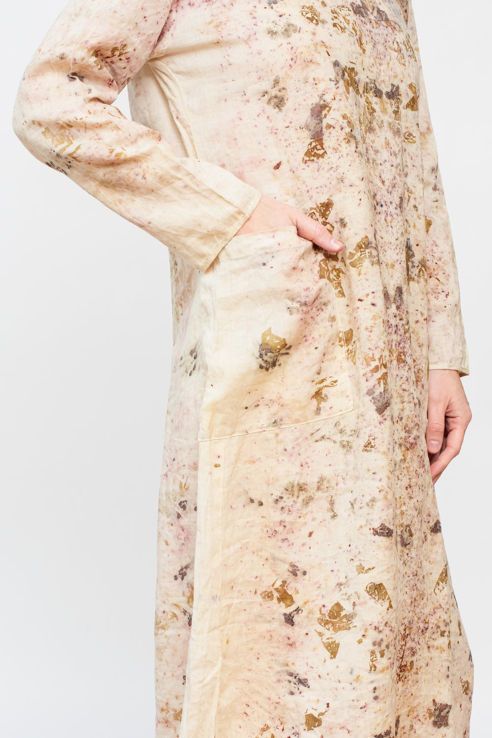 Kaftan Dress with Botanical Dye