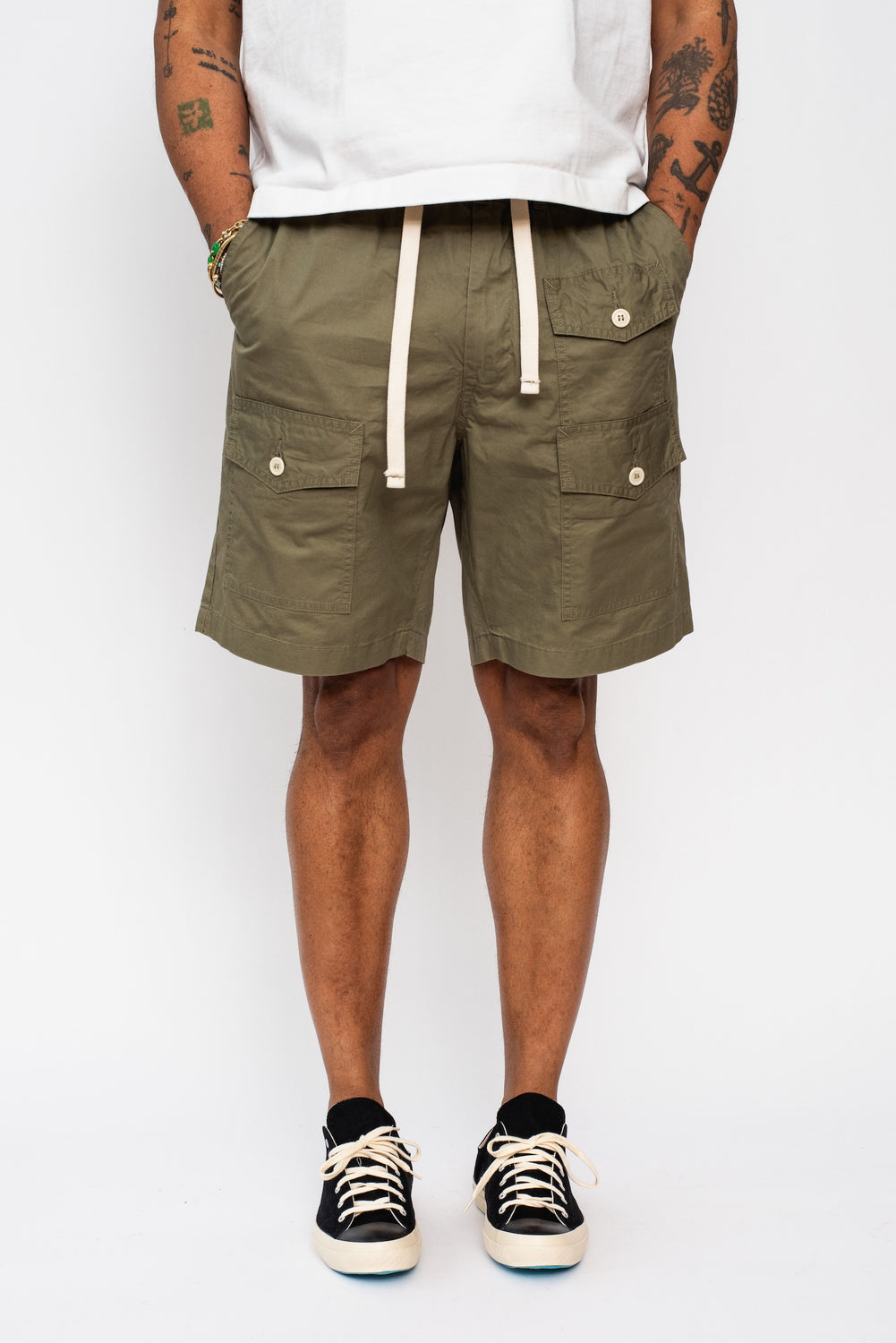 Town and Country Shorts, Poplin Sage