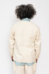 POST 45 Cotton Dobby Jacket Natural