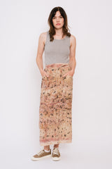 Simple Wrap Skirt, Botanical Dye