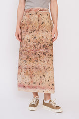 Simple Wrap Skirt, Botanical Dye