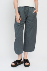 Cotton Stretch Pants Asfalto