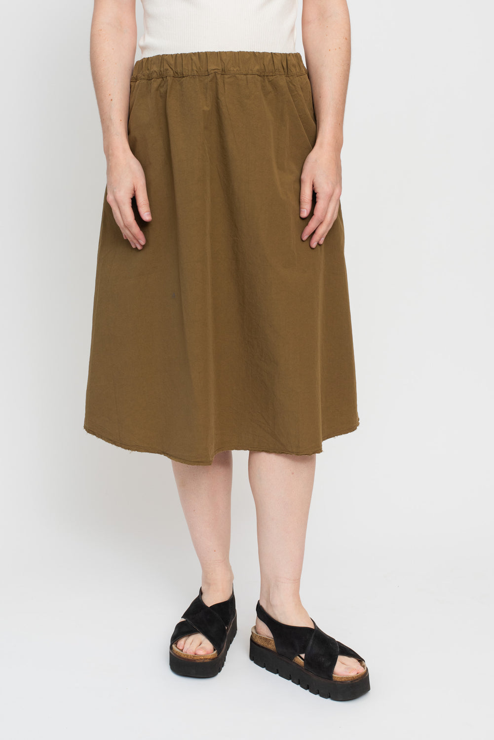Cotton Skirt Legno