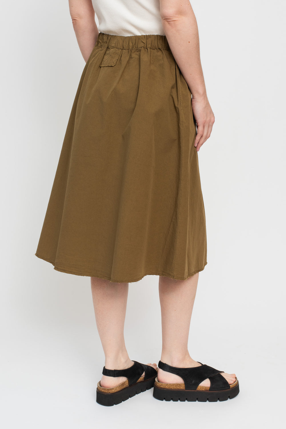 Cotton Skirt Legno