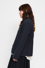 Washed Linen Cotton Ramie Jacket
