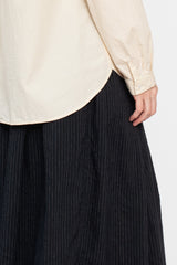 Vintage Stripes Gather Skirt