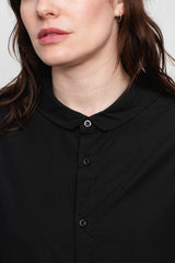 Mini Sailor Collar Shirt Black