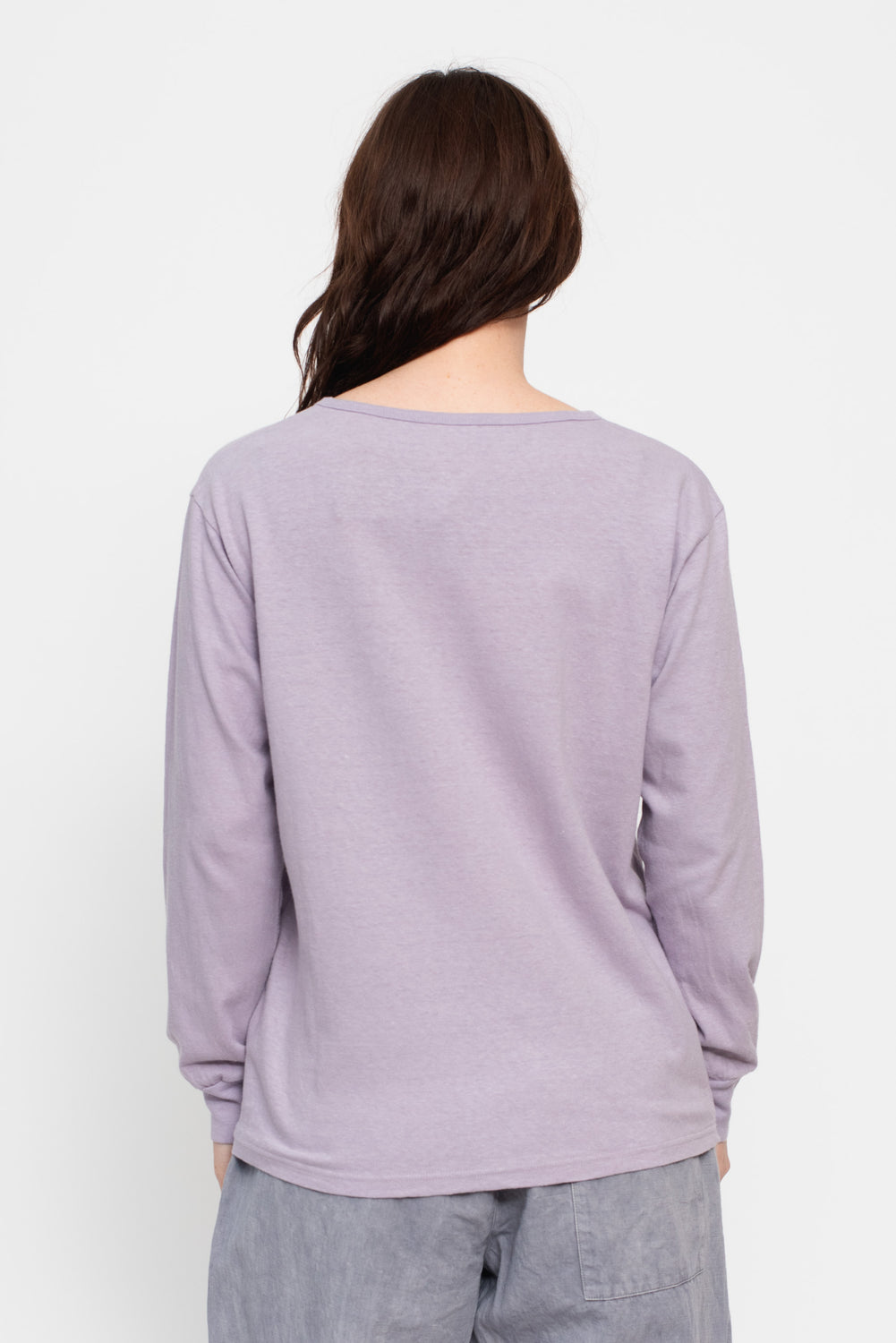 Long Sleeve T Shirt Lavender