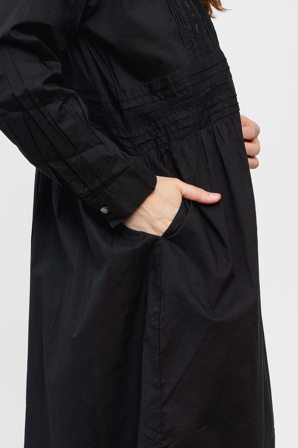 Cotton Dress Black