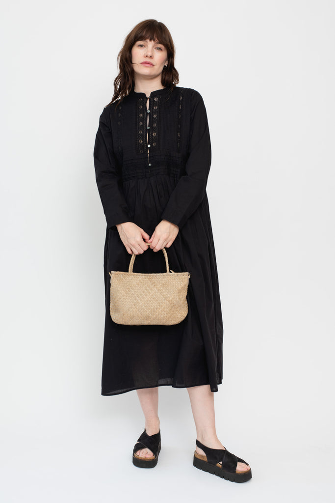 Cotton Dress Black