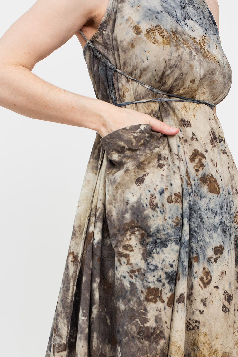 Camisole Dress, Botanical Dye