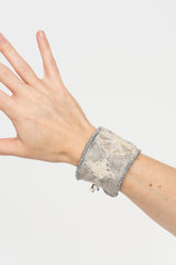 Embroidered Cuff Bracelet