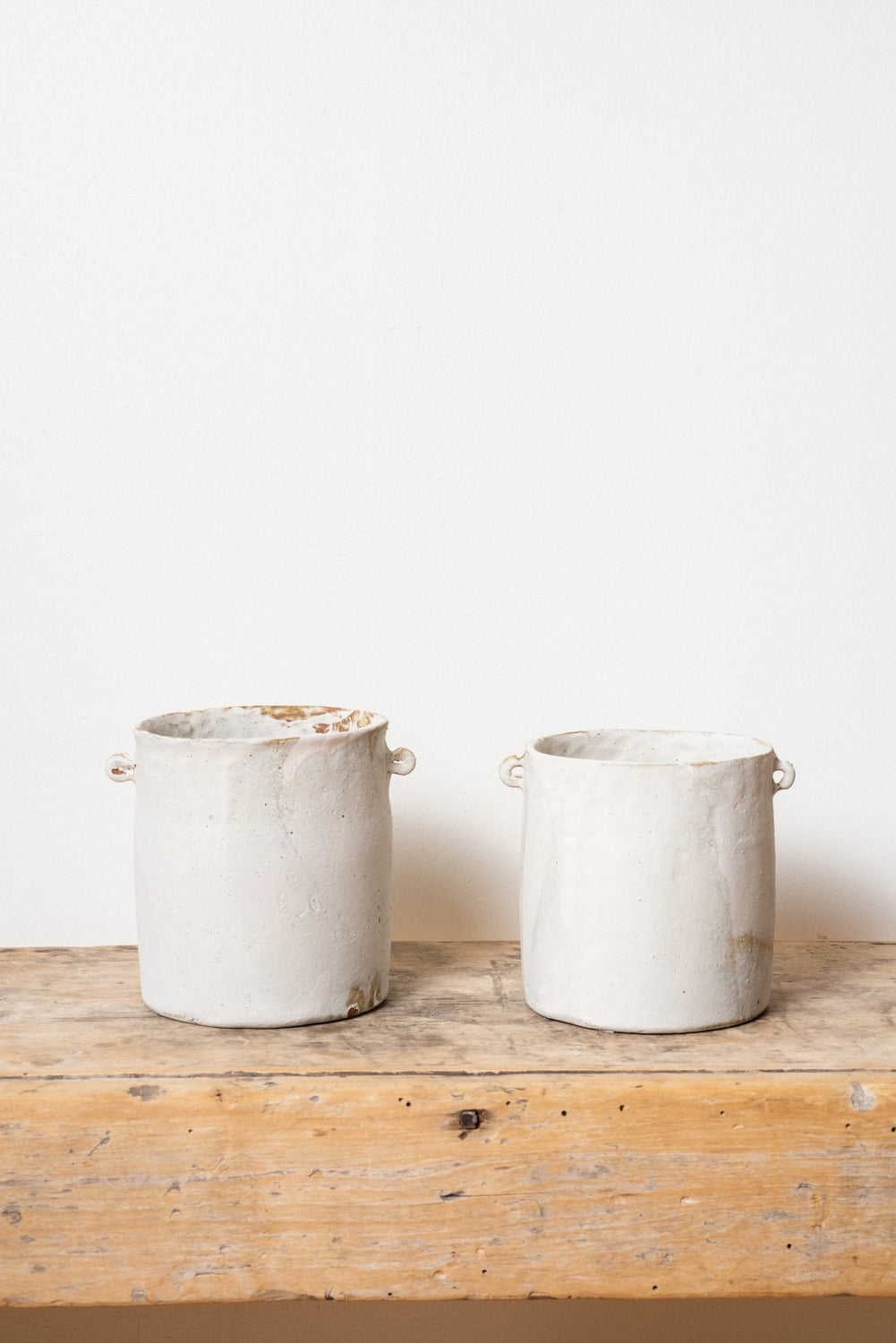 Pot Poignee Large, White