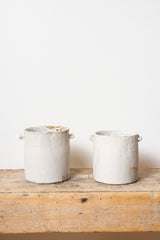 Pot Poignee Large, White