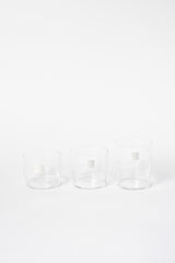 HS Platinum Glass Tumbler 9.5 OZ