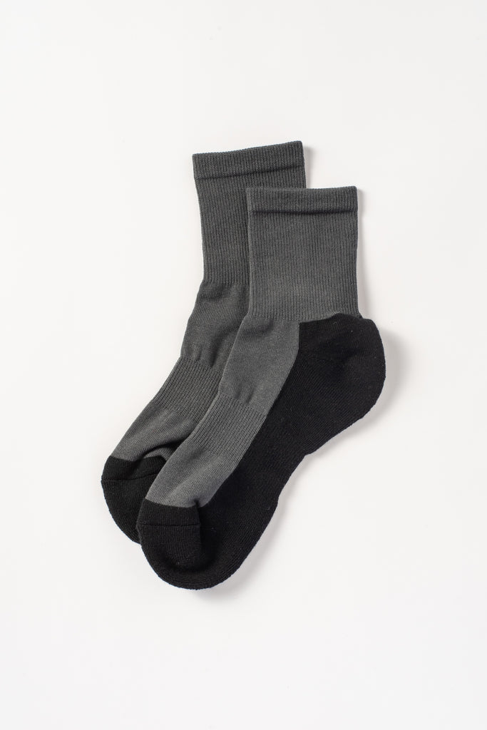 Cotton Cashmere Walk Socks Black