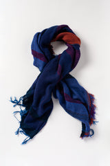 ROOTS Shawl Small Wool Cotton 40