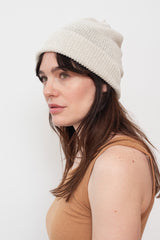 HIYORI Hat, Pearl White