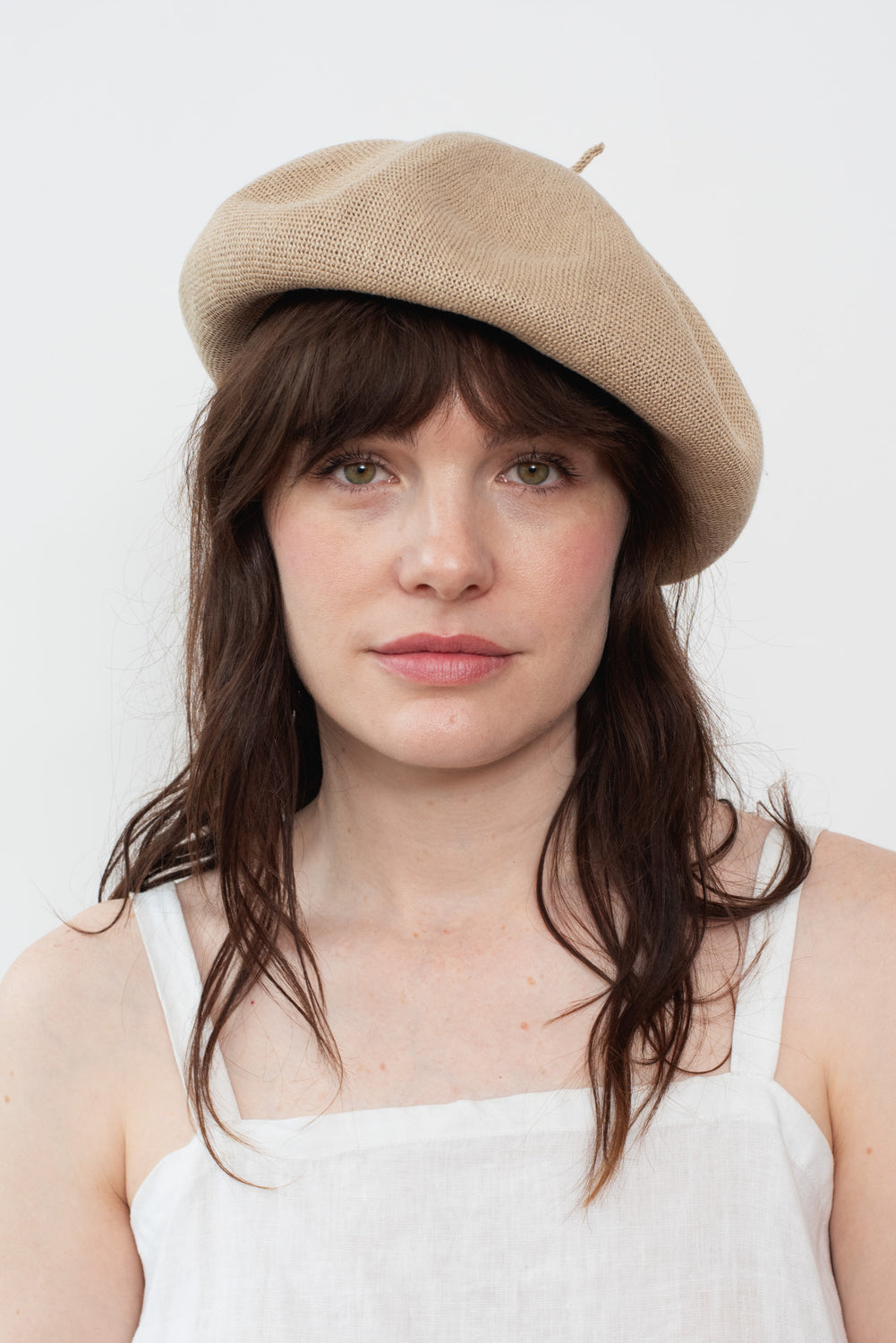 KIE Beret Beige