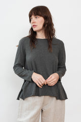 Pullover Sweater, Charcoal Gray